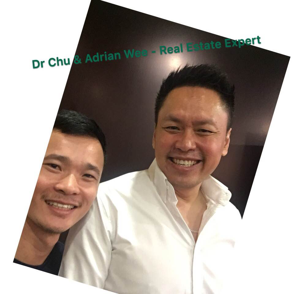 Doctor Chu học đầu tư bất động sản với Adrian Wee.