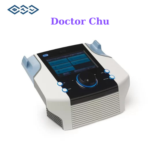 Doctor Chu hướng dẫn điều trị bằng điện xung kích thích thần kinh cơ tại doctor chu spa