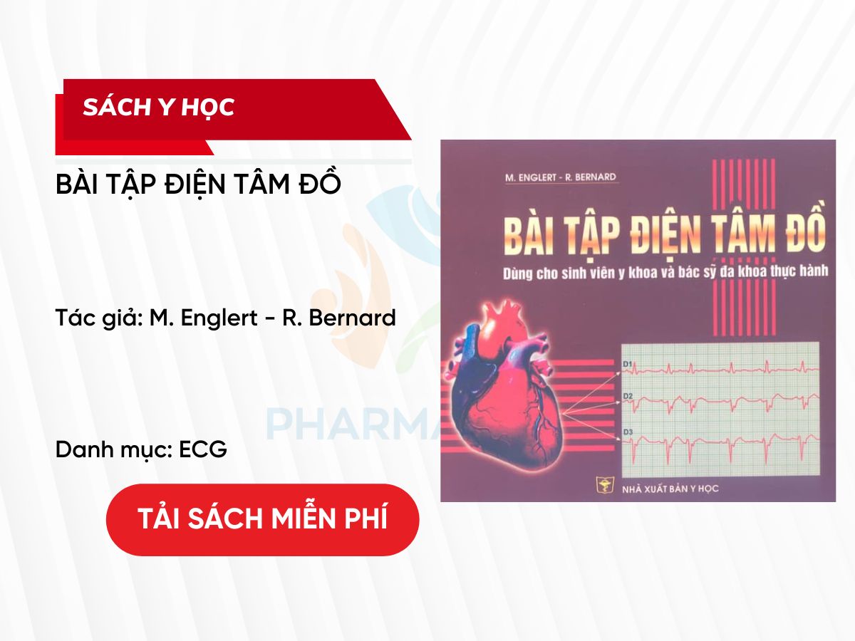 Sách Điện tâm đồ ECG hay và dễ hiểu