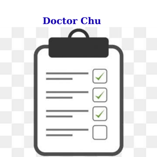 Doctor Chu Checlist giáo dục giới tính
