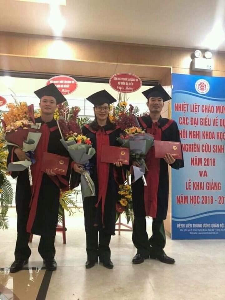 Bác sĩ Chu tốt nghiệp chuyên khoa cấp 1 ngành vật lý trị liệu, phục hồi chức năng tại Bệnh viện Trung ương Quân đội 108 vào năm 2018.