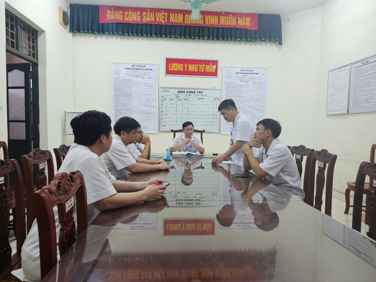 Bác sĩ Chu tại Bệnh viện Quân y 110