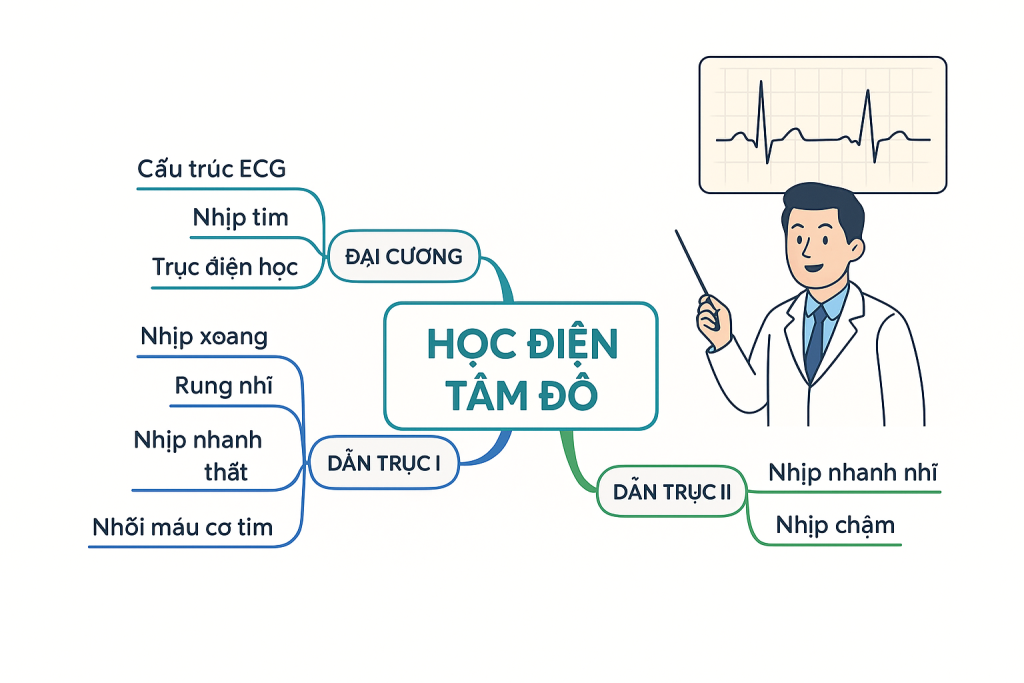 DOCTOR CHU ECG Mind Map 2025