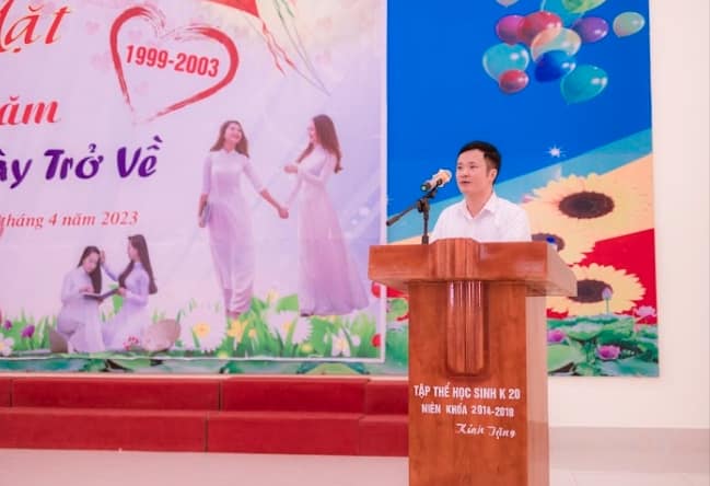Doctor Chu ngày trở về trường Phổ thông dân tộc nội trú huyện Lục Nam, Bắc Giang