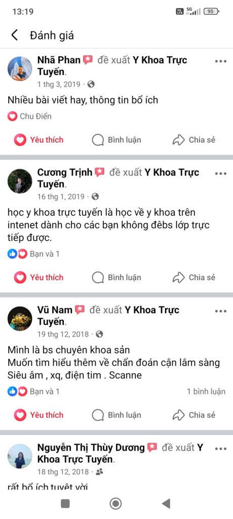 cảm nhận học viên y khoa trực tuyến 1
