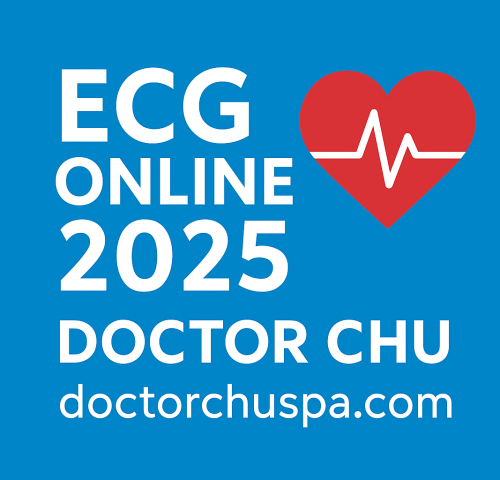 ECG Online 2025 Doctor Chu: Khóa học điện tâm đồ online hay nhất, thực tế nhất và dễ hiểu nhất năm 2025