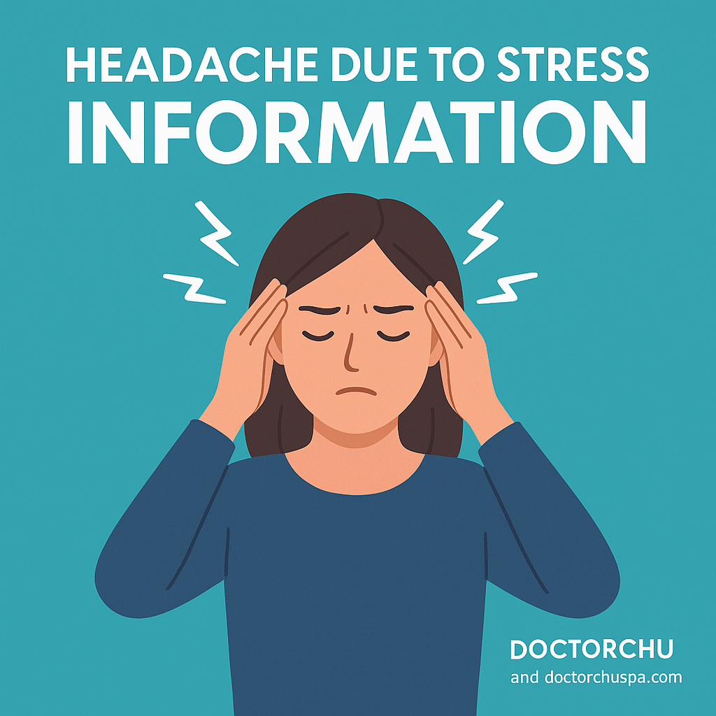 đau đầu mạn tính do stress thông tin từ mạng xã hội và cách để bạn vượt quan theo hướng dẫn từ bác sĩ Chu Doctor Chu