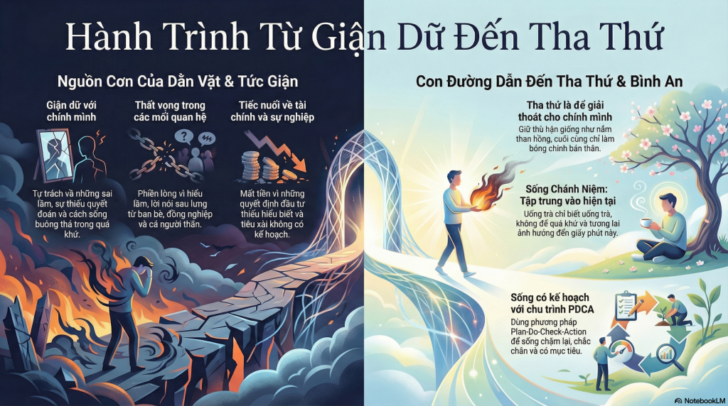 Từ giận dữ đến tha thứ - hành trình tu tập, chữa lành và sống tỉnh thức của bác sĩ Chu (Doctor Chu)