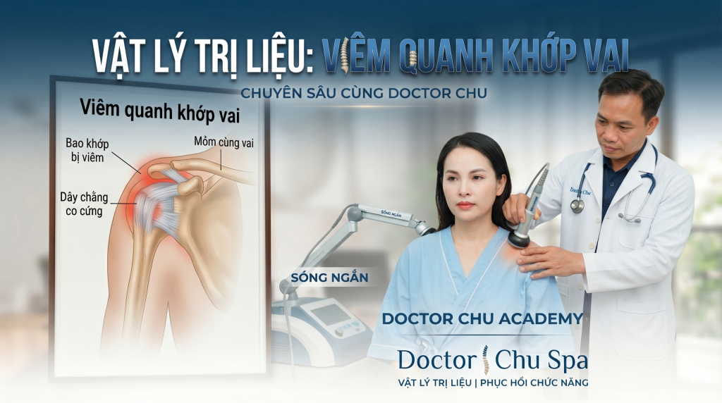 vật lý trị liệu viêm quanh khớp vai tại bắc ninh bởi bác sĩ chu trưởng khoa phục hồi chức năng bệnh viện quân y 110